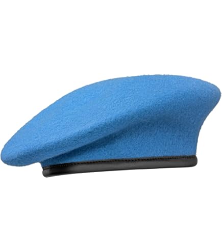 Amazon.co.jp: 実物 イギリス軍UN（国連軍）ベレー帽 : ファッション