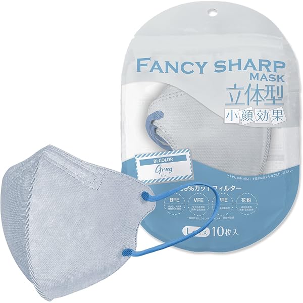 Amazon.co.jp: FANCY SHARP MASK 立体型マスク、高機能フィルター、PM2