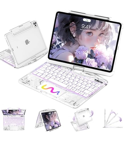 マジックキーボード 2025 iPad 11インチ スマートキーボードケース Amazon.co.jp: iPad キーボードケース A16 11インチ 2025 第11世代 360