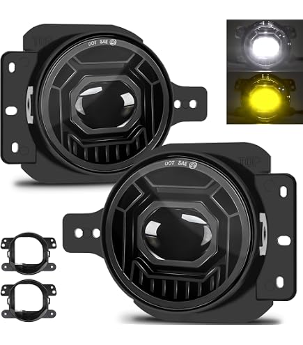 Amazon | Ranzek LEDヘッドライト 4インチ hi/loビーム 60W LED