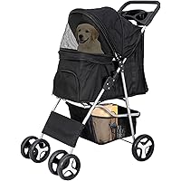 Amazon.co.jp: JungleA ペットカート 4輪 折りたたみ 犬 カート 犬