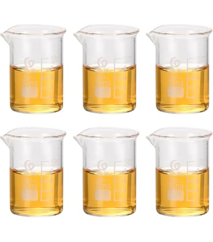 Amazon | Maccx 184オンス(4000ml) 頑丈なガラスビーカー、ヘビー