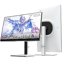 Amazon.co.jp: KEY TO COMBAT 27インチ WQHD 240Hz ゲーミングモニター