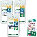 GUM(ガム) 歯間ブラシ L字型 奥歯の歯間ケア ワイヤータイプ [サイズ:S (3)] 10本入×3個パック+おまけ付き