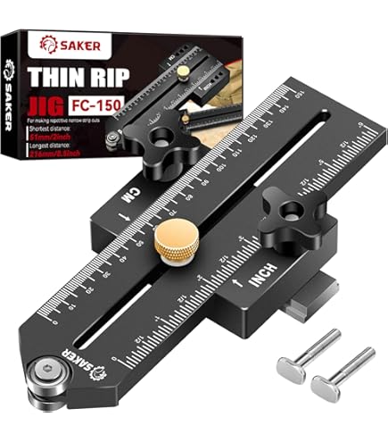 Thin Rip Jig Table Saw Guide For Making Repetitive Narrow Black - View #6