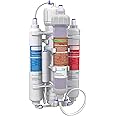 Aquatic Life RO Buddie Four Stage Reverse Osmosis System with Color Changing Mixed Bed Deionization Cartridge by Aquatic Life