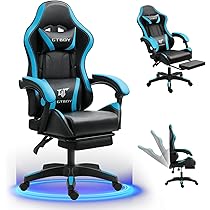 Amazon.co.jp: GTBoy ゲーミングチェア オットマン付き 座り心地最高