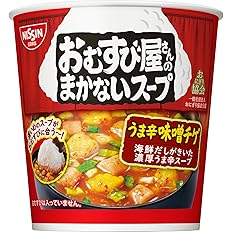 【値下げ】【503円】 日清食品 おむすび屋さんのまかないスープ うま辛味噌チゲ 13g×6個