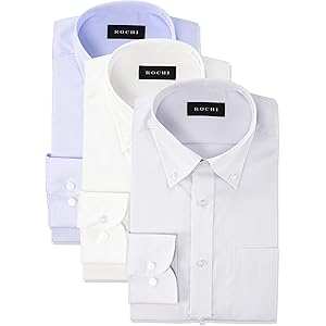 [アオキ] 長袖 お買い得シャツ3点セット 【形態安定/抗菌防臭加工/立体縫製/ビジネス】 メンズ