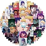 For 推しの子 ステッカー 63枚セット かわいいアニメ for おしのこ シール キャラクター スーツケース ステッカー 文房具ステッカーなど 防水デカール 可愛い おしゃれ 漫画 DIYステッカー 人気 アニメ キャラクター アニメ・萌えグッズ