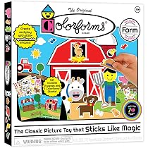 Colorforms 70. Jahrestag Set – Klassisches, Magisch Haftendes Bildspielzeug Für Kinder Ab 3 Jahren