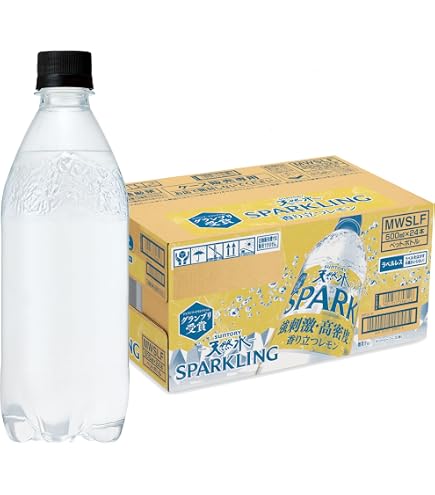 Amazon.co.jp: サントリー 天然水 特製レモンスカッシュ 500ml×1ケース