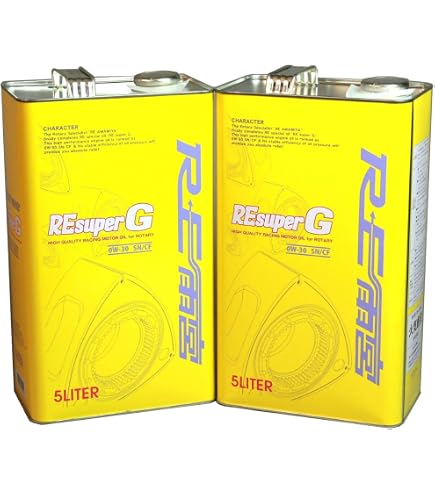 【新品2セット】RE雨宮 エンジンオイル 0W-30 & オイルフィルター Amazon | RE雨宮 REスーパーG エンジンオイル 0W-30 SN/CF 5L 1缶+GT