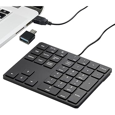 Manhattan 有線 テンキー ボード (ノートPC・タブレットPCに最適) 176354 6g7v4d0 Manhattan 有線 テンキー ボード (ノートPC・タブレットPCに最適