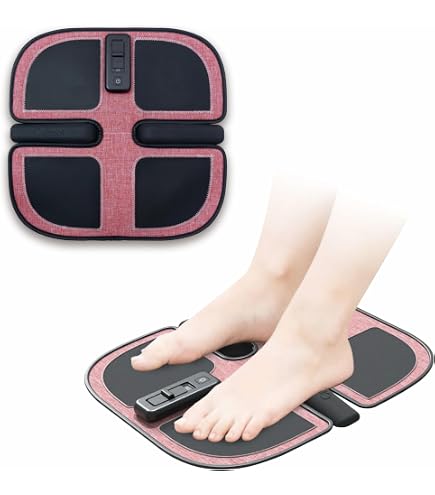 Amazon.co.jp: 千葉真子監修 脚用EMS Jogfoot 歩トレパッド ピンク
