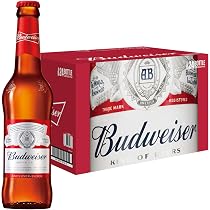 Amazon.co.jp: バドワイザー 瓶 Budweiser [ ラガービール 330ml × 24