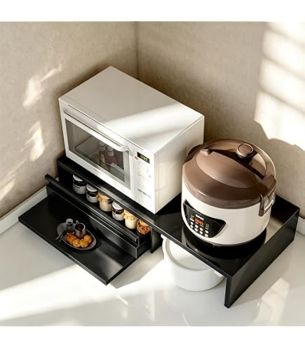 Amazon.co.jp: 家電下収納 延長されたデザイン レンジ下収納