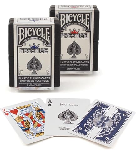 Amazon.co.jp: Bicycle Prestige Dura-Flex 100% Plastic Playing