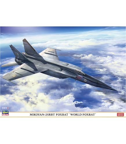 Amazon | ハセガワ 1/72 ロシア空軍 ミグ25RBT フォックスバット