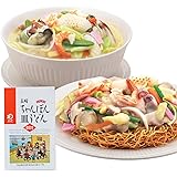 みろくや 長崎ちゃんぽん・皿うどん（揚麺）詰合せ各2人前 箱入 ギフト 贈り物 内祝 御礼 お祝い お土産 ご贈答