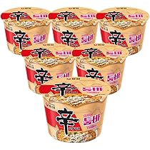 Amazon.co.jp: 辛ラーメン トゥーンバ カップ麺 113g 6個セット