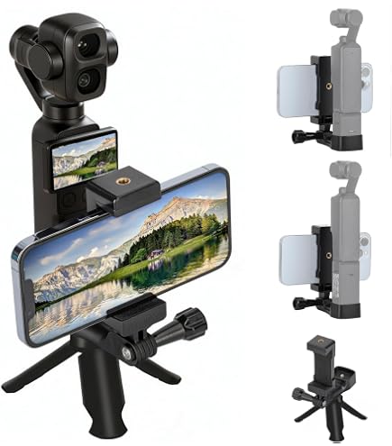 Amazon | LICHIFIT DJI Osmo Pocket 3用拡張マウント スマホホルダー