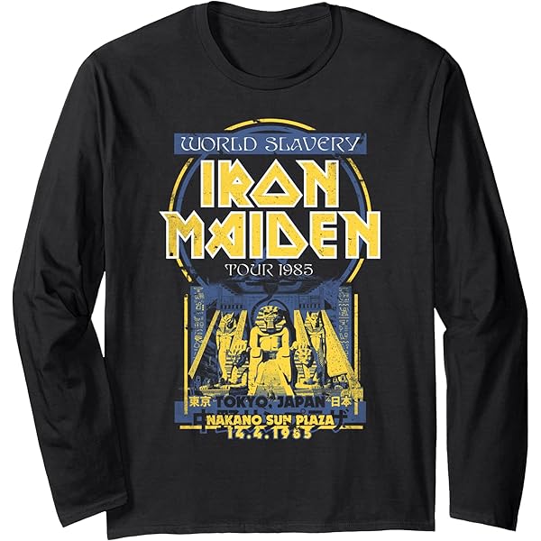 IRON MAIDEN MAIDEN JAPAN ロングスリーブTシャツ XL Iron Maiden - Maiden Japan longsleeve by PTPP | TShirtSlayer