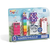 Amazon.co.jp: Numberblocks Friends Six to Ten ナンバーブロックス