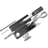 VICTORINOX(ビクトリノックス) スイスカード ライト 全3色 スイス・アーミーナイフ 多機能 文房具 ステーショナリールーペ ボールペン LEDライト フィリップスドライバー付 13機能を搭載したスイス製マルチツール デザイン賞受賞 小型 