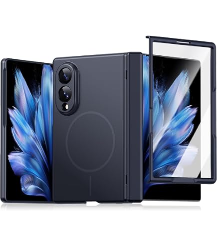 Amazon.co.jp: au Galaxy Z Fold4 SCG16 ハード ケース カバー AG840