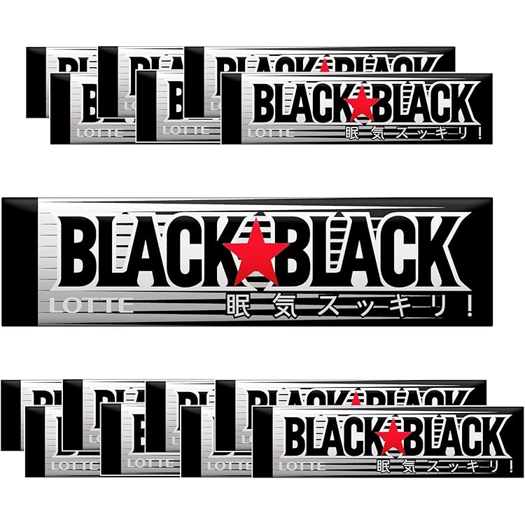 Amazon | ロッテ ブラックブラック エナジードライブ 9枚 | ロッテ