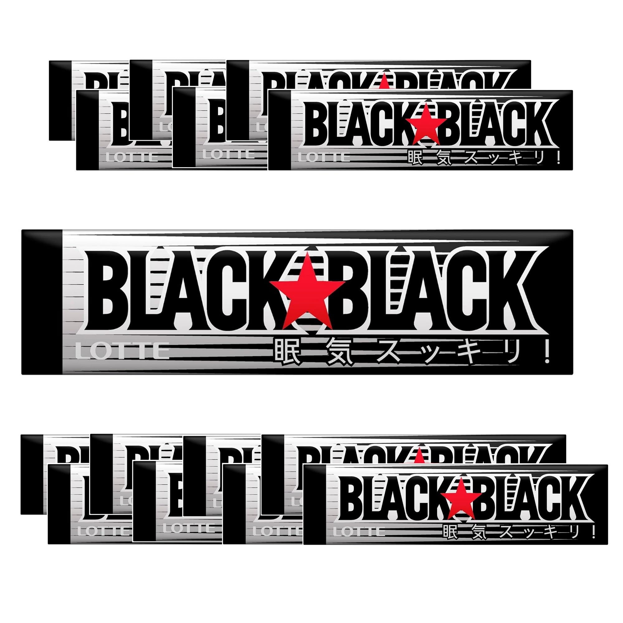 【49%OFF】【1,174円（定期便1,057円）】 ロッテ ブラックブラックガム 9枚×15個