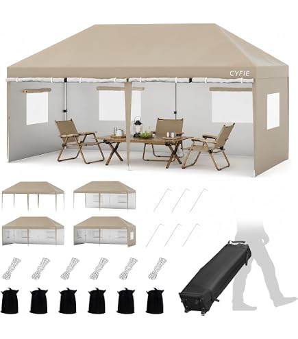 Amazon.co.jp: ENDLESS BASE ワンタッチタープテント 3m×6m【本体 +