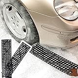 Amazon スタックステップ スノーヘルパー 砂 雪路の脱出に 雪対策 車 バイク