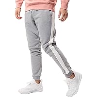 JIGGYS SHOP スウェットパンツ メンズ ジョガーパンツ ジャージ スリム 細身 無地 サイドライン 迷彩