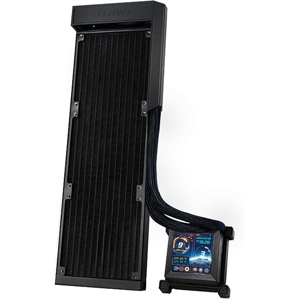 Amazon | LIANLI 水冷CPUクーラー Galahad II LCD 360 Black 液晶