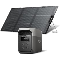 Amazon.co.jp: EcoFlow ポータブル電源 DELTA 3 Max +1枚 160W両面軽量