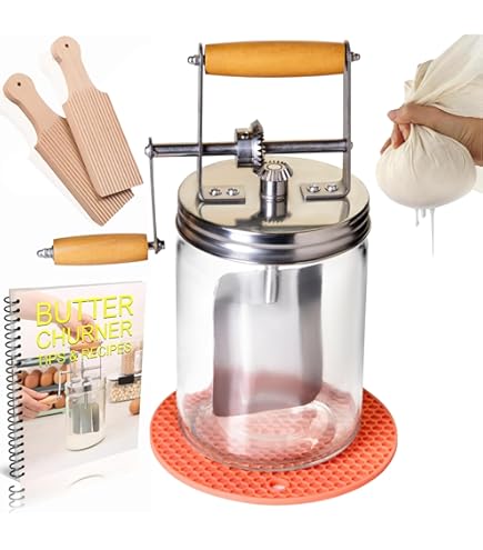 Amazon | Lehman's Dazey Butter Churn ヴィンテージスタイル 非電動
