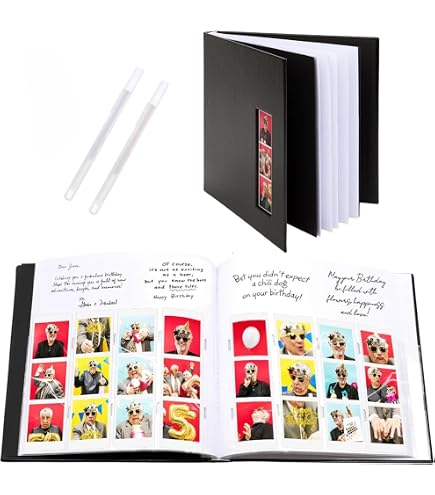 Amazon.co.jp: pbf フォトブースアルバム | 2x6ストリップメモリー