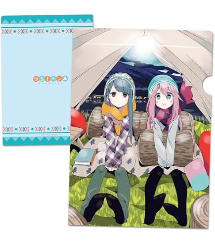 Amazon.co.jp: ゆるキャン△ クリアファイルA : 文房具・オフィス用品