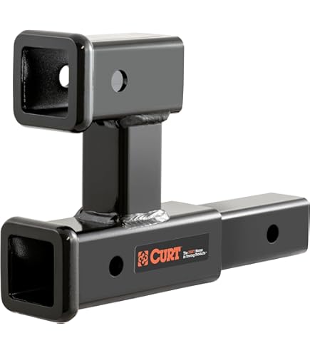 Amazon.co.jp: CURT 45013 垂直レシーバートレーラーヒッチアダプター