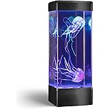 JINX LUMINOUS JELLYFISH JX-LJ001 Hurricane Lamps, Black, Large