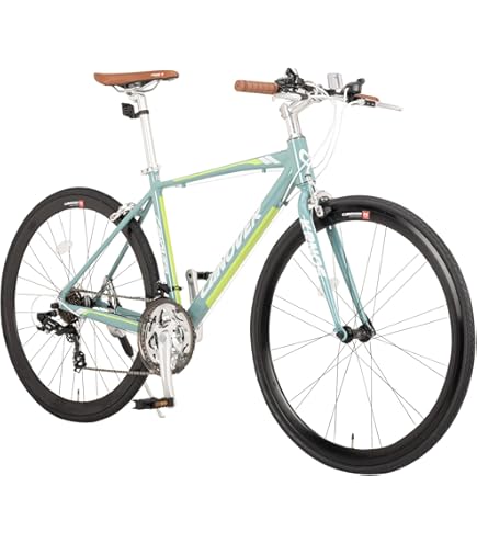 Amazon | サカモトテクノ「クロスバイクエアーオン430mm」 21段変速 