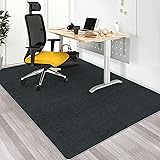 【Amazon 限定ブランド】デスクチェアマット VOTUDX 床保護マット【160 ×140cm 】滑り止め TPRマット 厚み4mm傷防止凹みキズ・パッド 床傷防止 滑り止 丸洗い可能騒音対策 床暖房対応セルフ粘着 ゲーミングチェアマットデスクマ