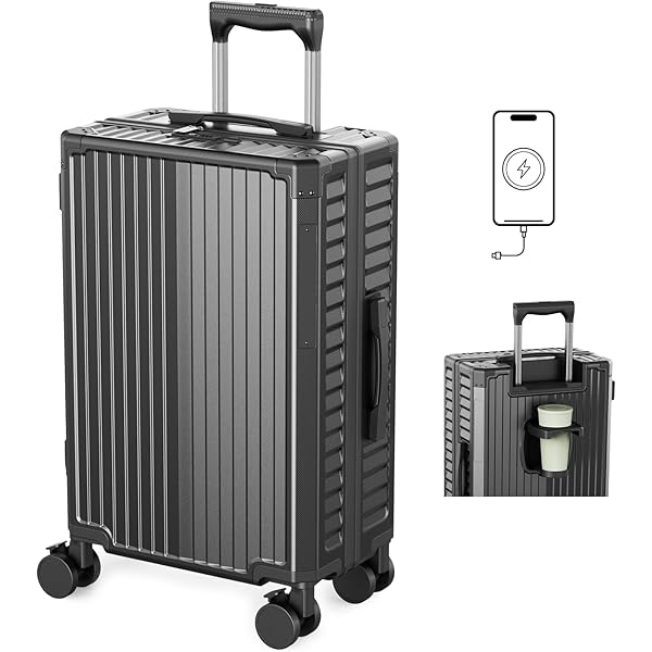 LAZARA キャリーケース ブラック 機内持ち込み可　S 新品未使用 Amazon | [LAZARA] スーツケース 機内持込 超軽量 キャリー