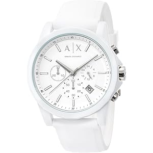 [アルマーニ エクスチェンジ]ARMANI EXCHANGE クロノグラフ ax1325 メンズ ホワイト [並行輸入品]