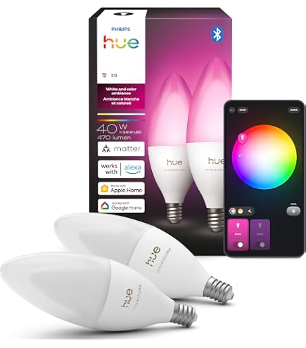 Amazon.co.jp : Philips Hue Smart LED A19電球 ホワイト&カラー