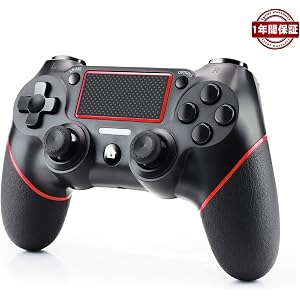 PS4 コントローラー ワイヤレス ps4ゲームパッド 5.55対応 USB コントローラー 無線コントローラー ゲーム 振動機能搭載 PS4pro/slim/WIN 7/8/10 対応ps4 ゲームパッド bluetooth PCゲーム playstation