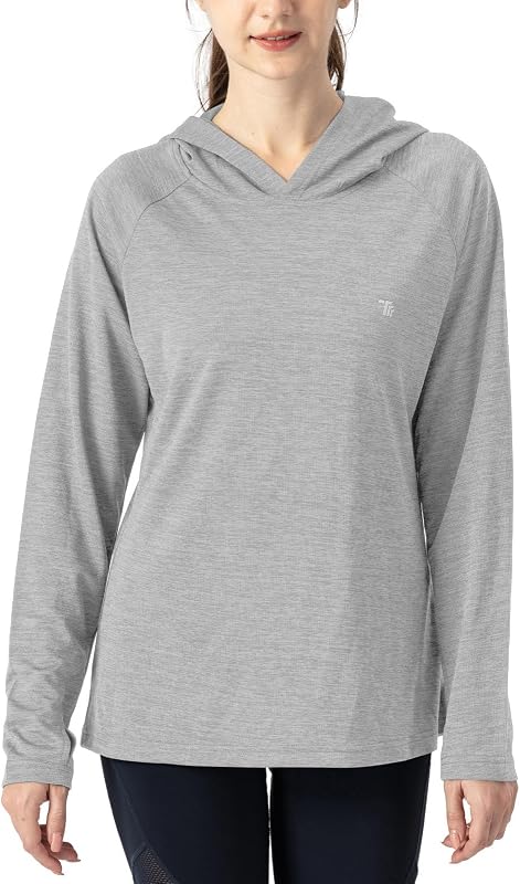 [YSENTO] スポーツウェア レディース tシャツ フード付き 長袖tシャツ トレーニング ウォーキング ヨガウェア ドライメッシュ 吸汗速乾 日焼け止め ロング フィットネスウェア 部屋着 運動 トップス