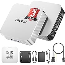 【美品】GEEKOM A6 ミニPC AMD Ryzen 7 6800H GEEKOM NUC A6 ミニPC |AMD Ryzen R7-6800H 搭載